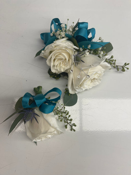 boutonniere and corsage
